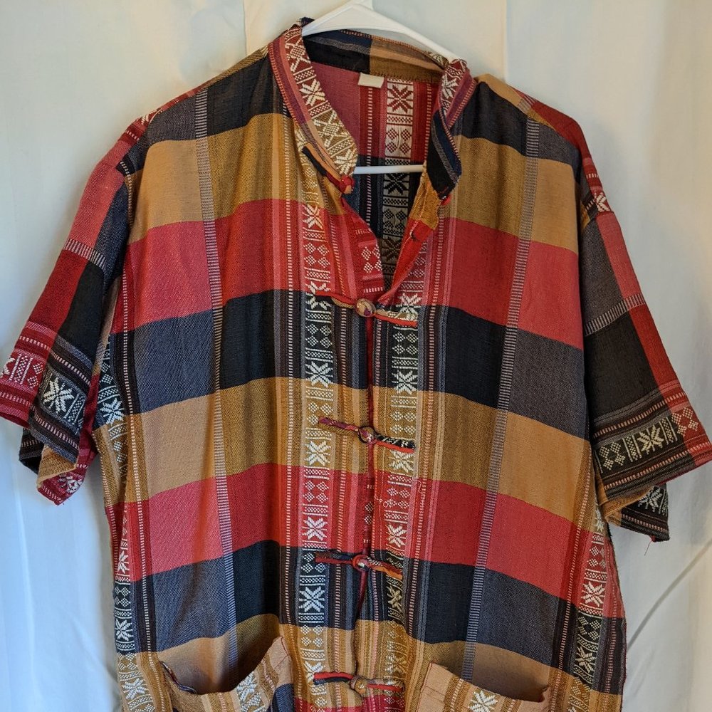 Oversize Woven Tunic